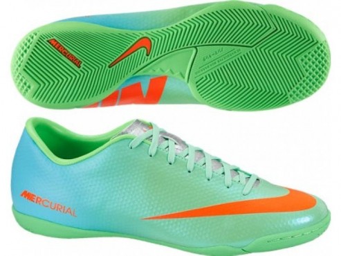 NIKE MERCURIAL VICTORY IV IC SÁLOVKY SENIORSKÉ - Zelená, Modrá č.1