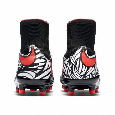 NIKE JR HYPERVENOM PHANTOM 2 NEYMAR JR FG KOPAČKY DĚTSKÉ - Černá, Bílá č.2