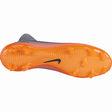 NIKE MERCURIAL VELOCE III DF CR7 FG KOPAČKY PÁNSKÉ - Šedá, Oranžová č.3