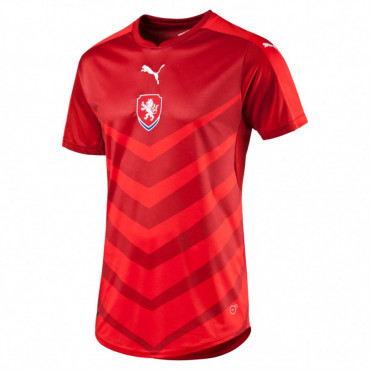 PUMA ČESKÁ REPUBLIKA ORIGINÁL DRES FOTBAL PÁNSKÝ - Červená č.1