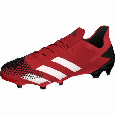 ADIDAS PREDATOR 20.2 FG KOPAČKY PÁNSKÉ - Červená, Černá č.8