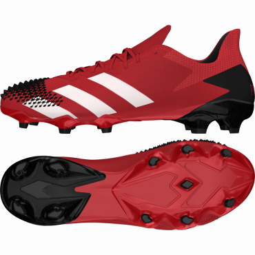 ADIDAS PREDATOR 20.2 FG KOPAČKY PÁNSKÉ - Červená, Černá č.1