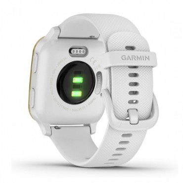 GARMIN VENU SQ LightGold/white Band HODINKY č.3