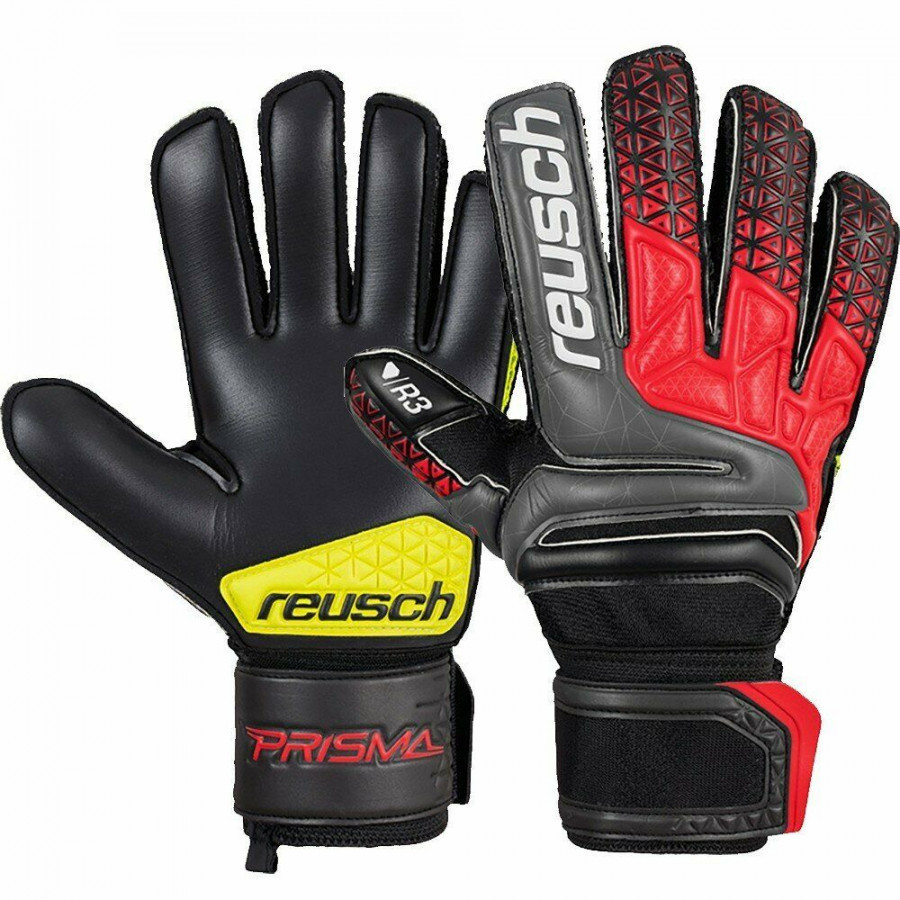 REUSCH GK PRISMA PRIME R3 BRANKÁŘSKÉ RUKAVICE - Černá, Červená | Produkty |  GAZZA SPORT