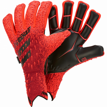 ADIDAS PREDATOR PRO BRANKÁŘSKÉ RUKAVICE - Červená č.1