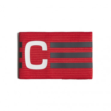 ADIDAS CAPTAIN'S ARMBAND KAPITÁNSKÁ PÁSKA - Červená, Černá č.1