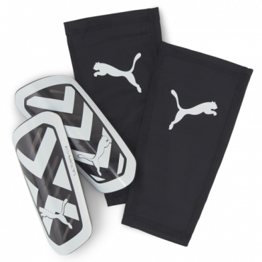 PUMA ULTRA FLEX SLEEVE FOTBALOVÉ CHRÁNIČE - Bílá, Černá č.1