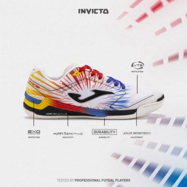 JOMA INVICTO MEN 2476 SÁLOVKY PÁNSKÉ - Bílá, Červená č.3