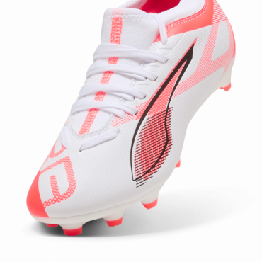 PUMA ULTRA 5 MATCH FG/AG KOPAČKY DĚTSKÉ - Bílá, Oranžová, Černá č.4