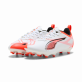 PUMA ULTRA 5 PLAY FG/AG KOPAČKY DĚTSKÉ - Bílá, Oranžová, Černá č.1